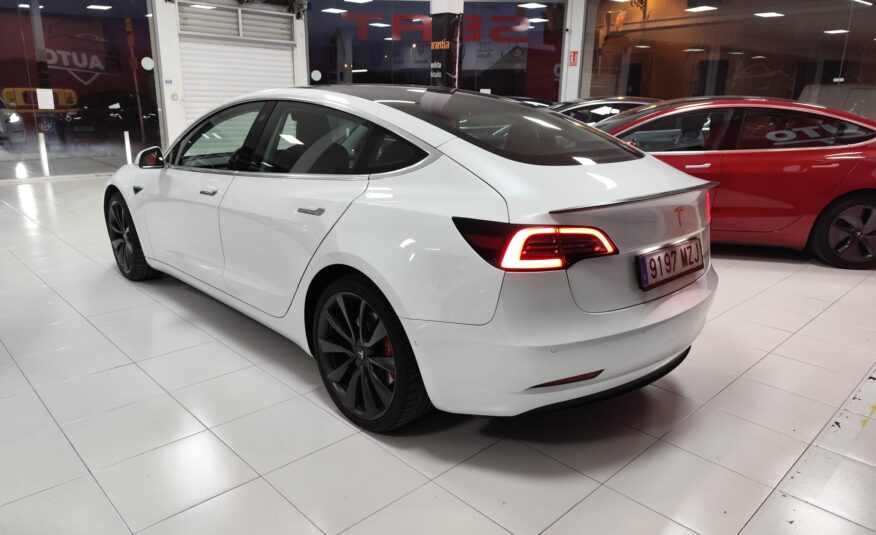 TESLA MODELO 3 AWD PERFORMANCE